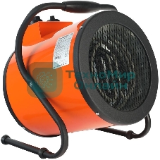 Электрокалорифер PATRIOT PT-R 5 633307265 (Мощность по ступеням 3.0/4.5 кВт, поток воздуха 420м3/час, вес 7кг)