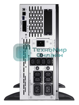 Источник бесперебойного питания APC Smart-UPS X SMX2200RMHV2U 1980Вт 2200ВА черный