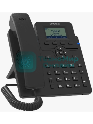 Телефон IP Dinstar C60SP черный
