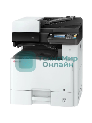 МФУ лазерное Kyocera Ecosys M8124cidn (1102P43NL0), A3, цветной, печ. до 24 стр/мин. (А4) до 12 стр/мин. (А3), скан. до 50 стр/мин., 1200 x 1200 dpi (печать) 600x600dpi (скан.), USB, RJ-45, NFC, Air Print, Mopria