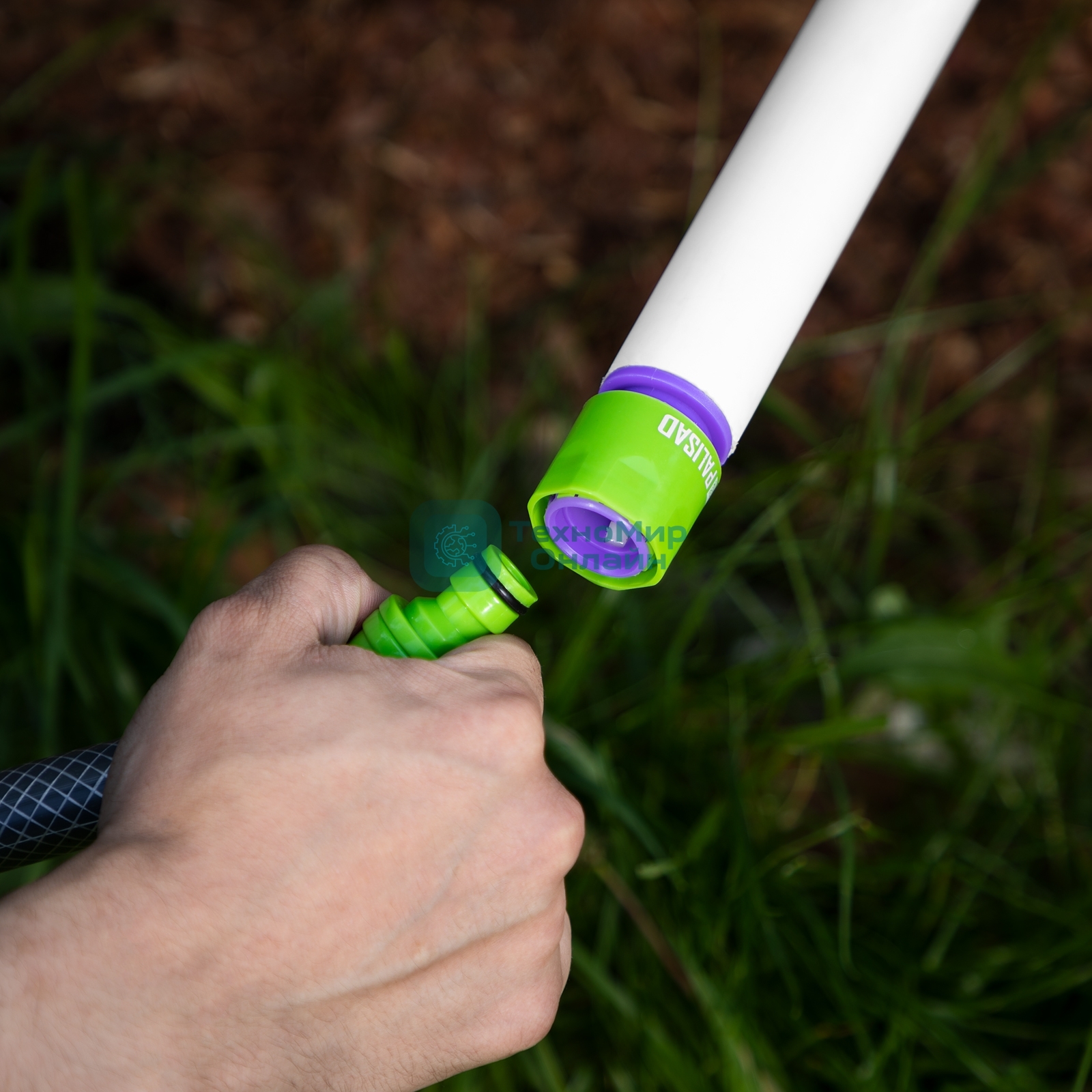 Соединитель пластмассовый быстросъемный Palisad внешняя резьба 3/4