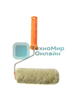 Валик Сибртех Фасадные работы, 180мм, ворс 18мм, D 36мм, D ручки 6 мм, полиакрил, полиэстер