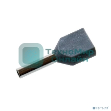 Наконечник штыревой втулочный изол. НШвИ(2) 0.75-8 (уп. 50 шт) EKF nhvi2-0.75-8