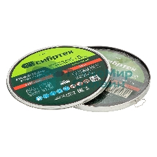 Круг отрезной по металлу Сибртех 230 х 2,0 х 22,2 мм, 84 A+16 B, в метал. банке, 5 шт.