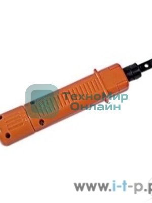 Инструмент Cablexpert T-430, для разделки витой пары в розетку, с ножом, тип 110, регулировка ударного эффекта