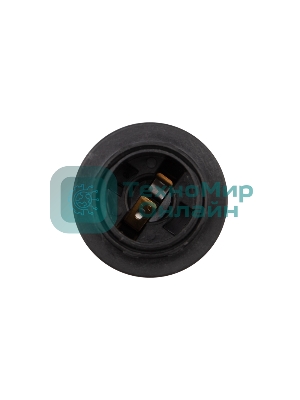 Патрон Rexant пластиковый термостойкий подвесной с кольцом Е14, черный