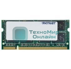 Оперативная память Patriot Signature, DDR4, 8GB (1x8 GB), 2666 MHz, CL19, SO-DIMM