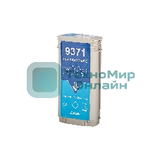 Картридж струйный Sakura C9371A (№72 Cyan) для HP, голубой, 130 мл.