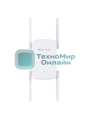 Роутер AC1900 Wi-Fi Range ExtenderSPEED: 600 Mbps at 2.4 GHz + 1300 Mbps at 5 GHz SPEC:4× Fixed External Antennas, 1× Gigabit Port, Wall PluggedFEATURE: MERCUSYS APP, WPS/Reset Button, Signal Indicator, Range Extender/Access Point mode, Adaptive Path