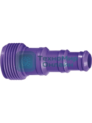 Адаптер Palisad пластмассовый 3/4'' внешняя резьба переходное соединение