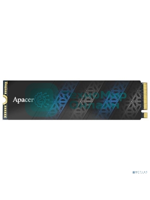 Накопитель SSD Apacer AS2280P4U PRO, 512Gb, PCIe 3.0 x4, M.2 2280, NVMe, R/W 3500/2300, с радиатором