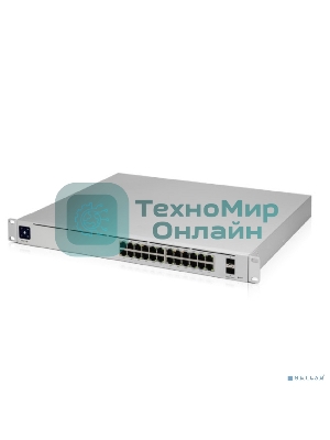 Коммутатор 24PORT 1000M 2SFP POE USW-PRO-24-POE Ubiquiti