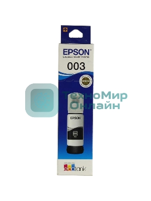 Чернила Epson C13T00V198 черный (65 мл.) для L11050, L1110, L1210, L3101, L3110, L3156, L3210, L3215, L3216, L3250, L3256, L3258, L3260, L3550, L3556, L5290