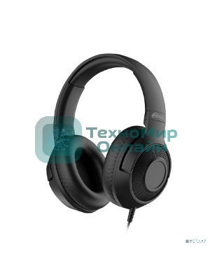 Проводные наушники Ritmix RH-544TV черный, накладные, Jack 3.5 мм