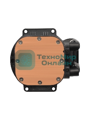 Система жидкостного охлаждения ExeGate BlackWater-240V3.PWM.ARGb черный, 120 мм, алюминий/медь, 1800 об/мин, 37 дБ, 4 pin, 150 Вт