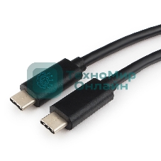 Кабель USB Cablexpert CCP-USB3.1-CMCM-0.3M, USB3.1 Type-C/USB3.1 Type-C, 0,3м, пакет