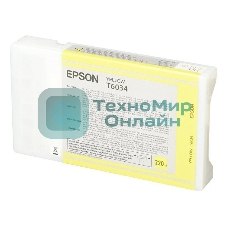 Картридж струйный Epson C13T603400 желтый для Epson St Pro 7880/9880 (220мл)