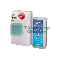 Картридж струйный Sakura C9371A (№72 Cyan) для HP, голубой, 130 мл.