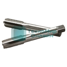 Метчик Сибртех ручной М10x1,5 мм,комплект из 2 шт.