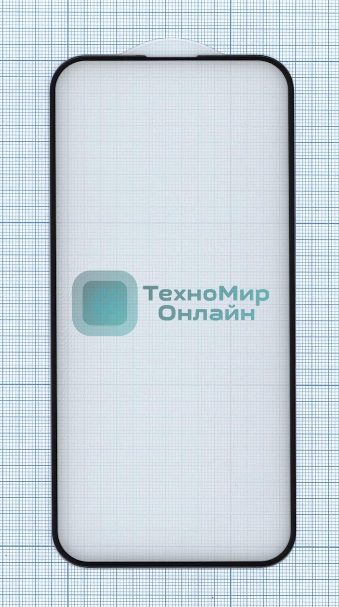 Защитное стекло 6D для Apple iPhone 14 Pro Max черный
