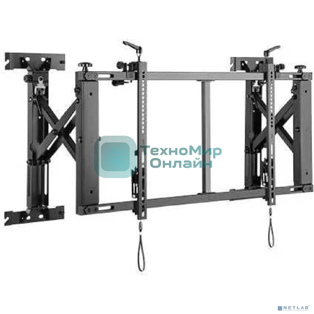 Настенное крепление для видеостен Wize Pro VW50 черный, для 45