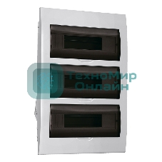 Щит распределительный IEK MKP12-V-36-40-05 ЩРВ-П-36 для установки модульных устройств встраиваемый 342мм 88мм 503мм 660B 36мод. пластик IP41 белый (упак.:1шт)