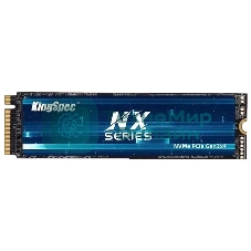 Накопитель SSD KingSpec NX-256, 256Gb, PCIe 3.0 x4, M.2 2280, NVMe, R/W 3400/3100