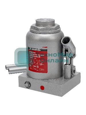 Домкрат гидравлический бутылочный Matrix, 30 т, h подъема 244–370 мм