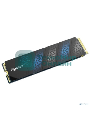 Накопитель SSD Apacer AS2280P4U PRO, 512Gb, PCIe 3.0 x4, M.2 2280, NVMe, R/W 3500/2300, с радиатором