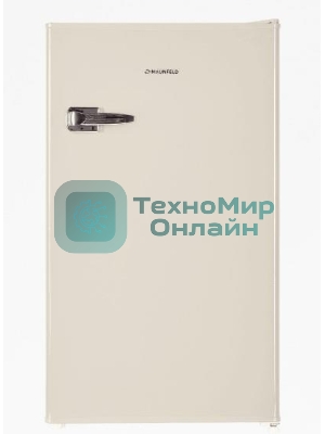 Холодильник Maunfeld MFF83RBG бежевый однокамерный 85л