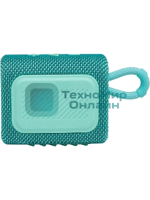 Портативная акустика JBL GO 3, бирюзовый