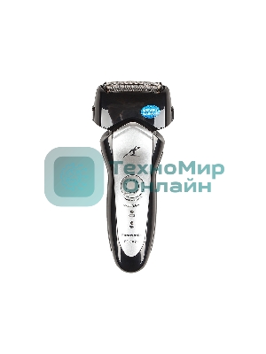 Электробритва сетчатая Panasonic ES-GA21 реж.эл.:3 питан.:аккум. черный/серый