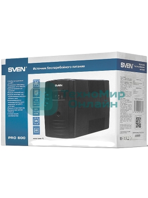 Источник бесперебойного питания SVEN Pro 600
