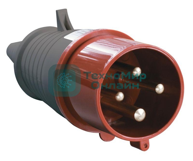 Вилка 024 3Р+РЕ 32А 380В IP44 IEK