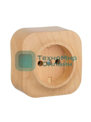 Розетка без заземления без шторок Legrand 782270 (Дерево)