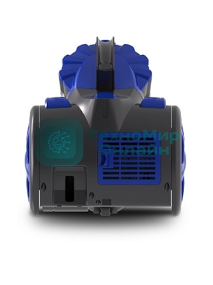 Пылесос Blackton Bt VC1604C черный/синий, 350/1600 Вт, уборка сухая, пылесборник контейнер, 2 л