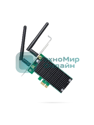 Адаптер TP-Link ARCHER T4E AC1200 Двухдиапазонный Wi-Fi адаптер PCI Express