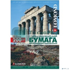 Бумага Lomond 0310341 A4/200г/м2/250л./белый глянцевое/глянцевое для лазерной печати