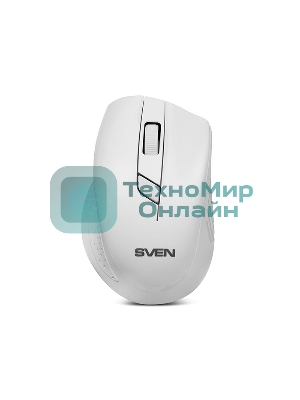 Мышь беспроводная SVEN RX-325 белый, 1000 dpi, радиоканал, USB, кнопки - 4