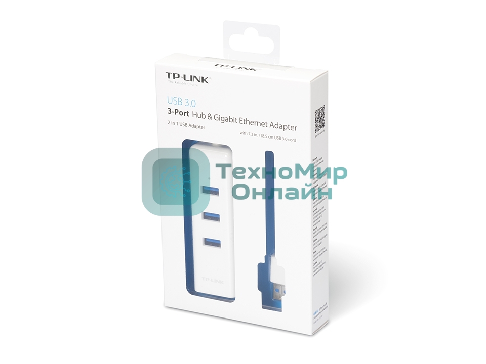 Сетевой адаптер Gigabit Ethernet TP-Link UE330 USB 3.0
