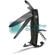 Нож перочинный Victorinox Onyx (0.9563.C31P) 130мм 12функц. черный подар.коробка
