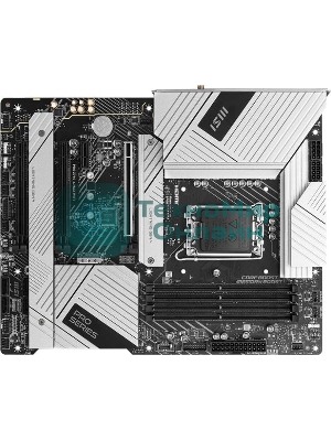Материнская плата MSI PRO Z790-A MAX WIFI, LGA 1700, Intel Z790, 4xDDR5, 6xSATA, 4xM.2, 1xPCI-E 5.0 x16, 1xPCI-E 4.0 x16, 1xPCI-E 3.0 x16, 1xPCI-E x1, 1xHDMI, 1xDP, 1x2.5Gb LAN, 2xUSB-A 2.0, 2xUSB-A 3.2 Gen 1, 3xUSB-A 3.2 Gen 2, 1xUSB-C 3.2 Gen 2x2, 5x3.5мм, TOSLINK, 7.1, ATX