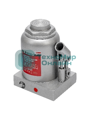 Домкрат гидравлический бутылочный Matrix, 30 т, h подъема 244–370 мм