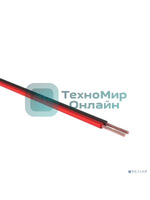 Кабель акустический Rexant 2х2,50 мм², красно-черный, мини-бухта 10 м