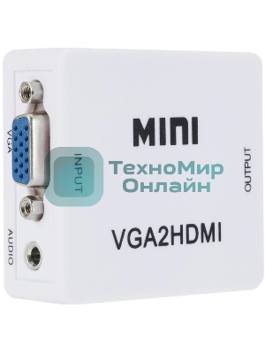 Переходник аудио-видео Premier 5-982 HDMI (f)/RCA (f)/Jack 3.5 (f) черный