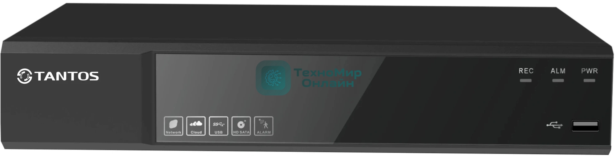 Сетевой 8 канальный регистратор Tantos TSr-NV08154 для IP камер