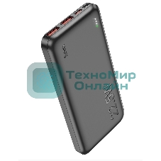 Портативный аккумулятор Powerbank HOCO J101 Astute, 10000mAh черный