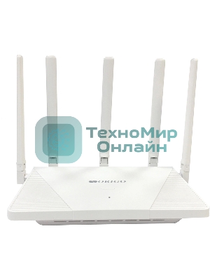 Роутер беспроводной Origo OWR3030AXG (OWR3030AXG/A1A) AX1800 10/100/1000BASE-T белый
