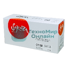 Картридж лазерный Sakura С7115X для лазерного принтера HPLaserJet 1000/1200/1200n/1200se/1220/1220se/3300/3310/3320/3320n/333, черный 3500 к.