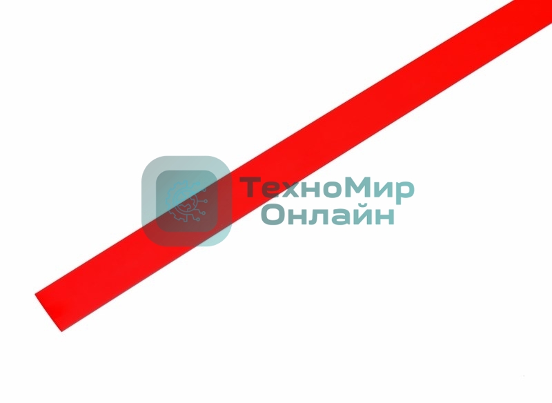 Термоусаживаемая трубка Rexant 9,0/4,5 мм, красная, упаковка 50 шт. по 1 м